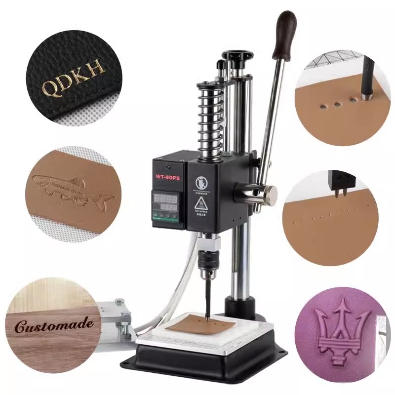 Small Manual Leather Stamping  - Die Cutting Machine review and price