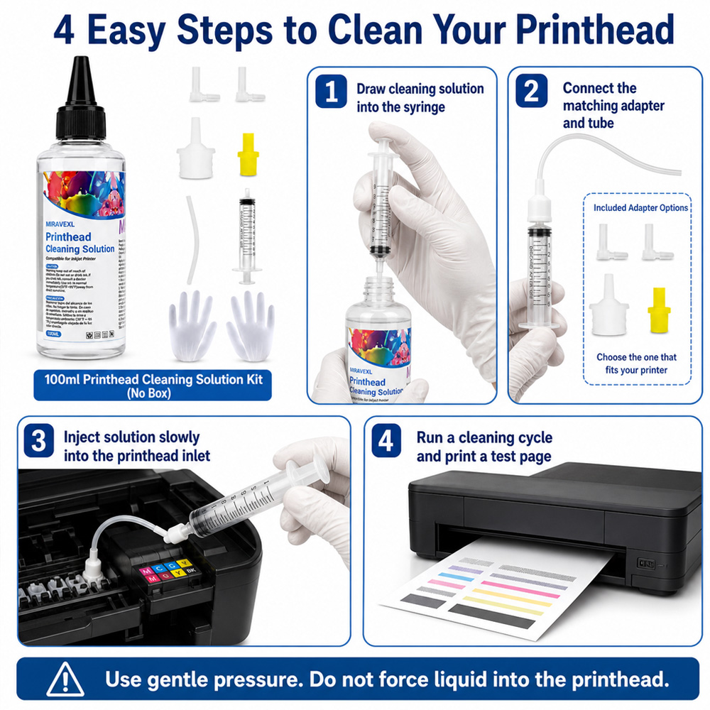 MIRAVEXL Printhead Cleaning So - Sublimation Ink 100Ml review and price