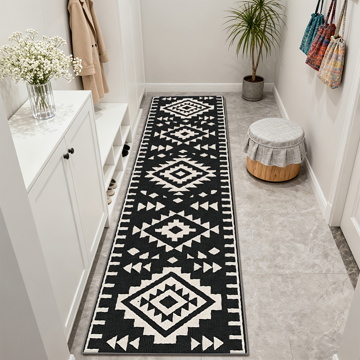 Farmhouse Stone Flower Bathroo - Hall Commercial Printing review and price