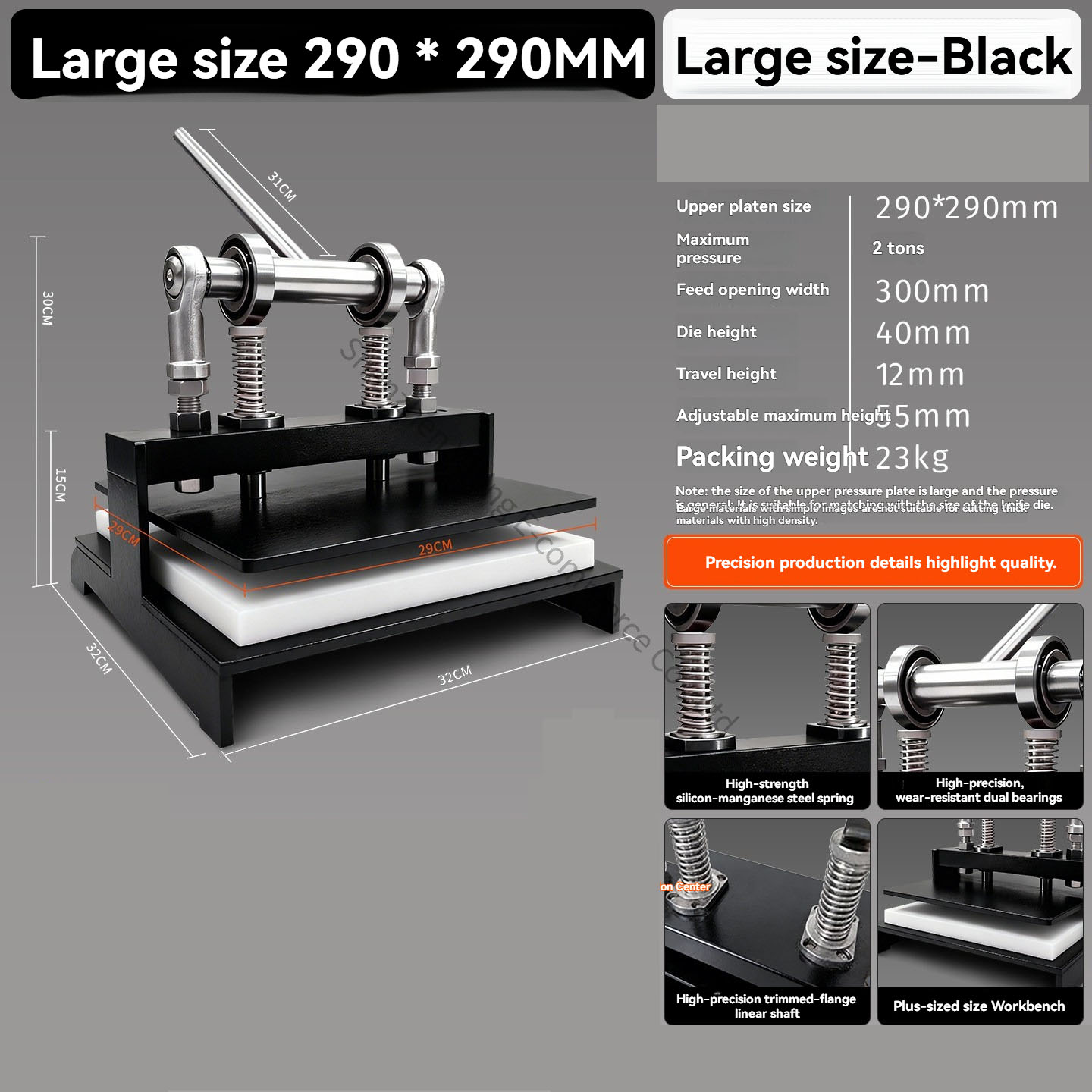 290X290 Cutting Machine Handma - Die Cutting Machine review and price