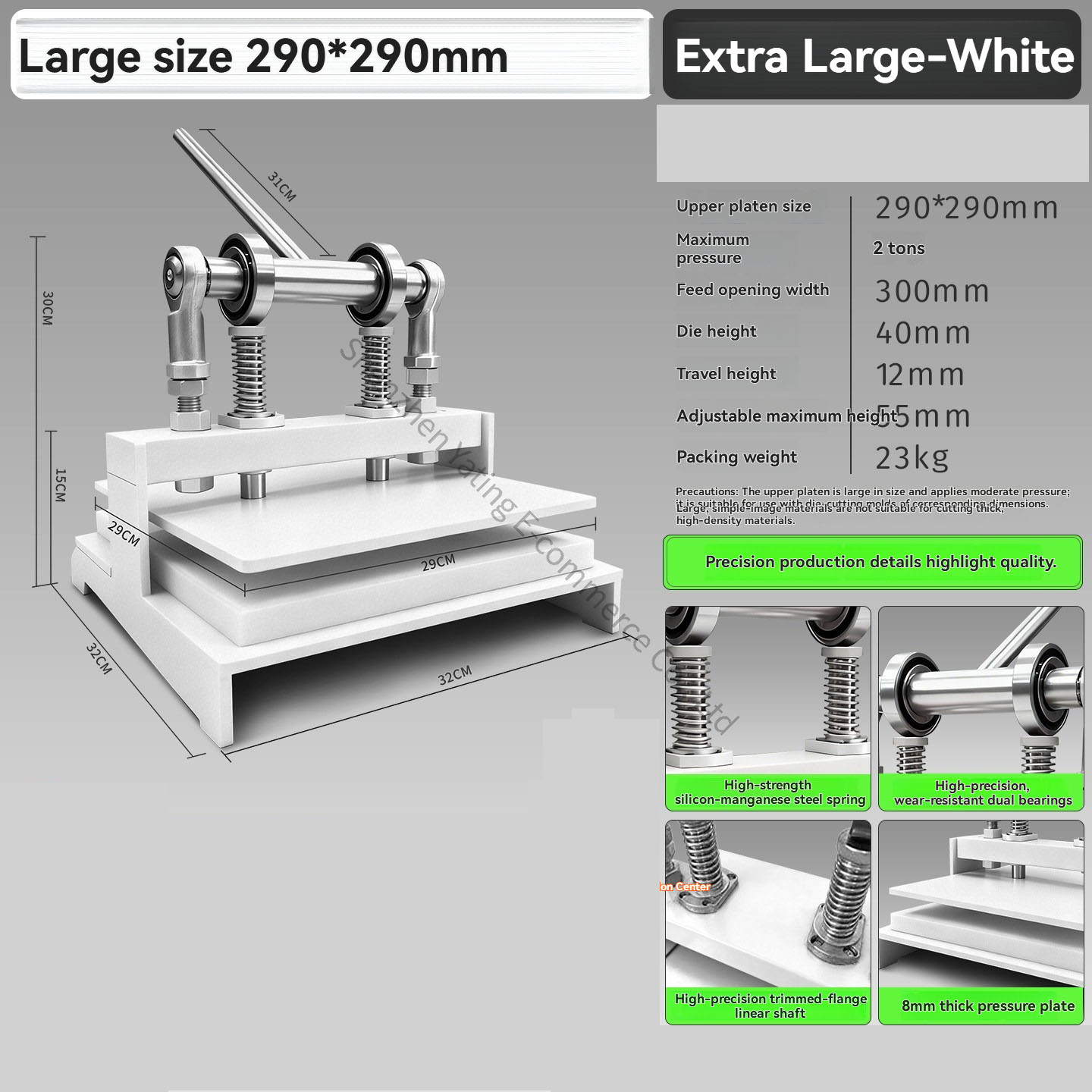 290X290 Cutting Machine Handma - Die Cutting Machine review and price