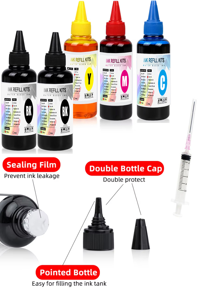 100ml Universal Dye Ink BK C M - Sublimation Ink 100Ml review and price