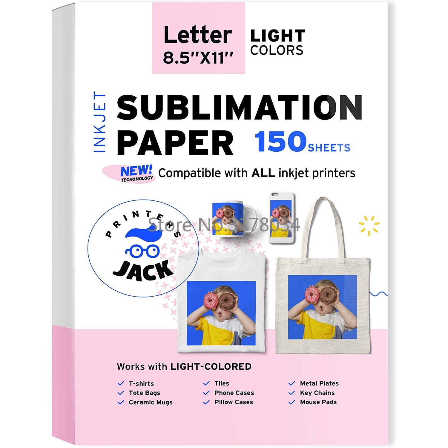 100grams Sublimation Paper Hea - White Toner Transfer Paper review and price