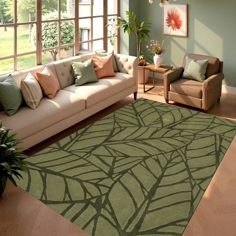 Green Leaf Carpet Nordic Style - Hall Commercial Printing review and price